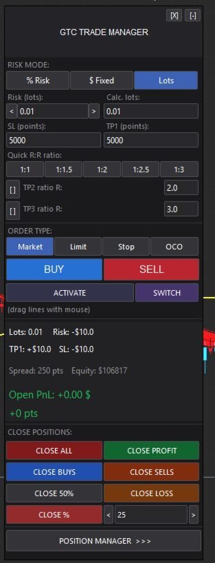 GTC Trade Manager (MT5) - Imagen 8