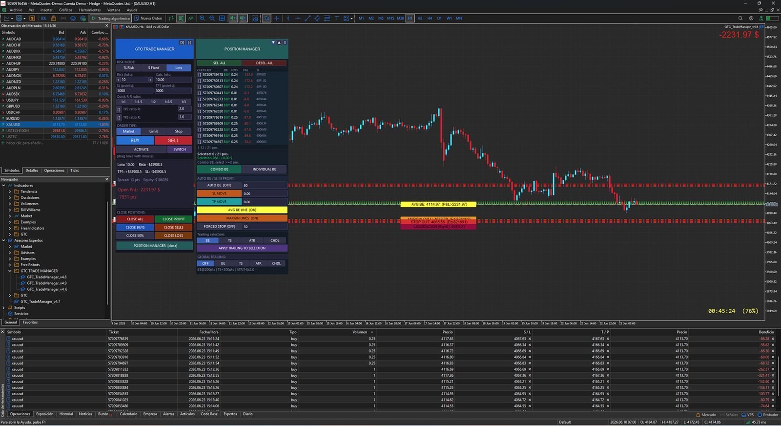 GTC Trade Manager (MT5) - Imagen 9